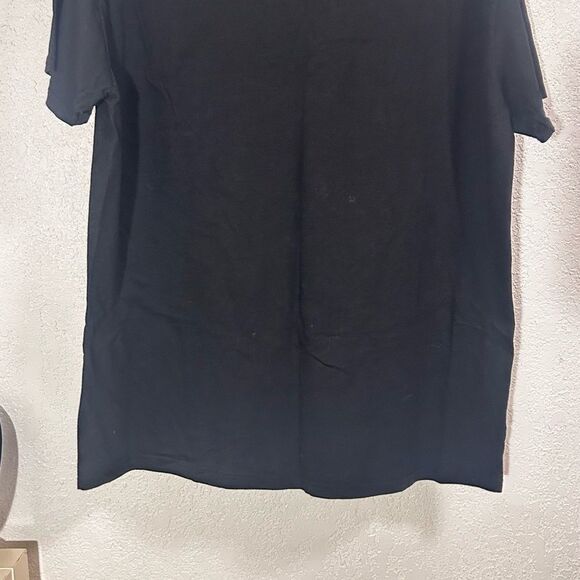 Black T-Shirt with Yellow Batman Logo SIZE XL - Picture 4 of 4